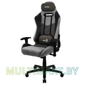 Кресло компьютерное AeroCool Duke Ash Black (черный/пепельный) картинка 4